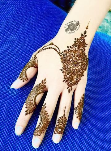 Ornamental mehndi designs 1