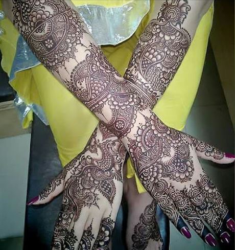 Pakistani Mehndi Design 10