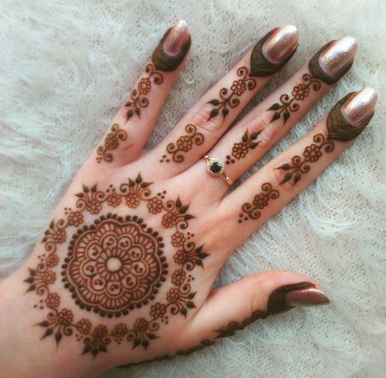 Pakistani Mehndi Design 14