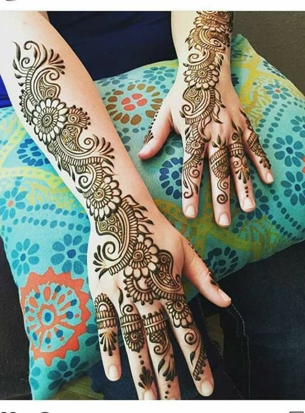 Pakistani Mehndi Design 15