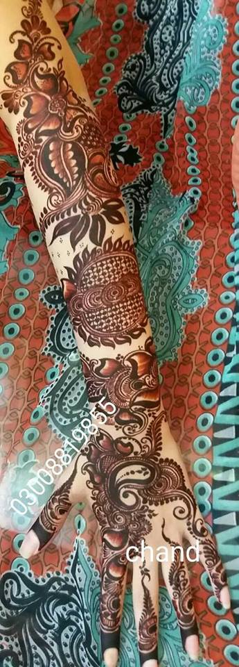 Pakistani Mehndi Design 38