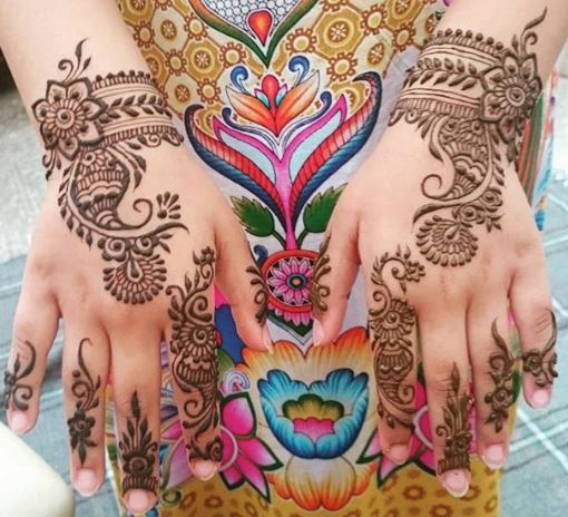 Pakistani Mehndi Design 41