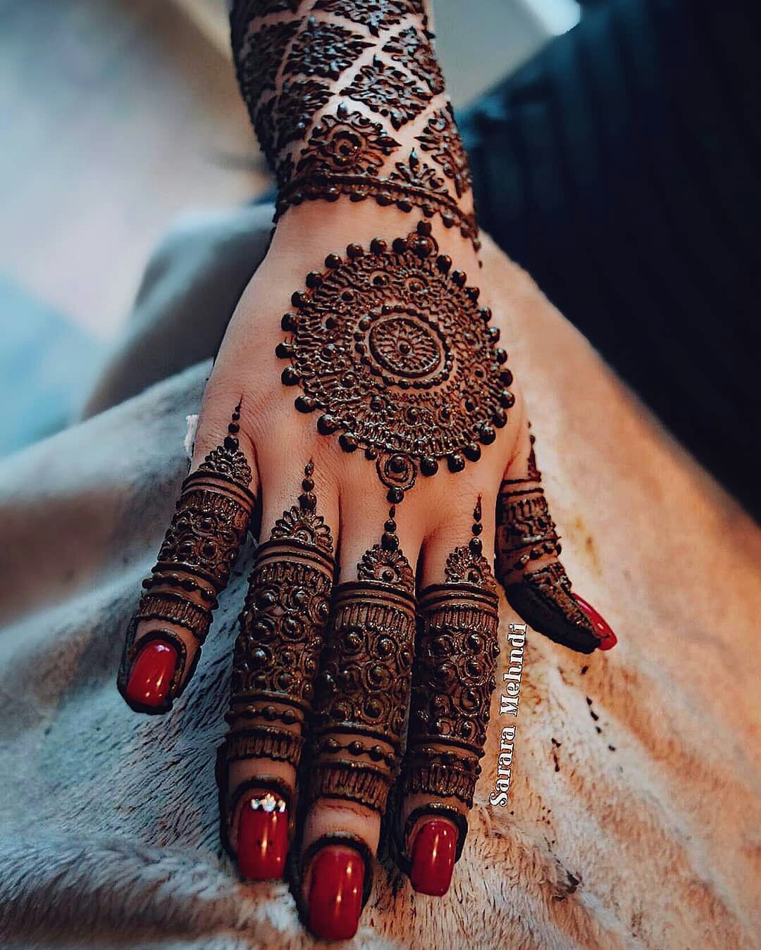 Pakistani Mehndi Design 42 