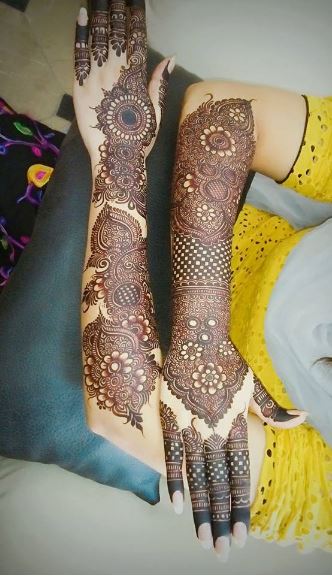 Pakistani Mehndi Design 7