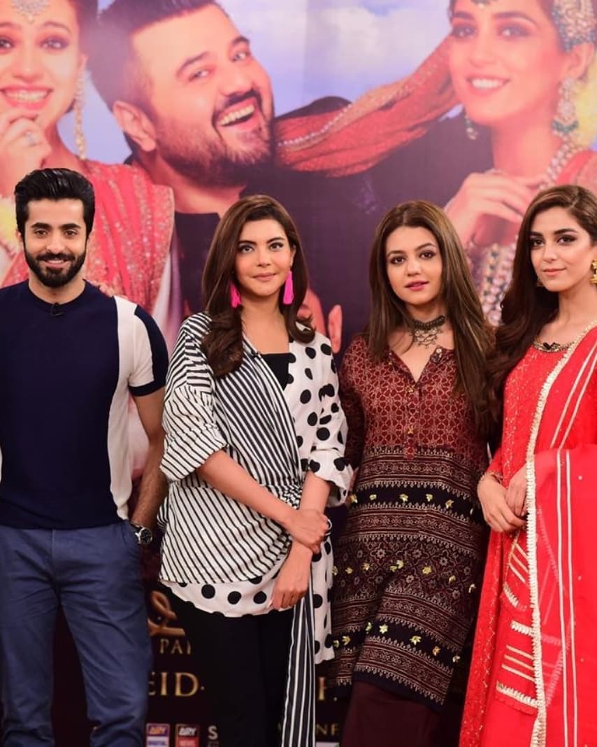 Latest Clicks of Gorgeous Zara Noor Abbas on Promotions of Movie Paray Hut Love