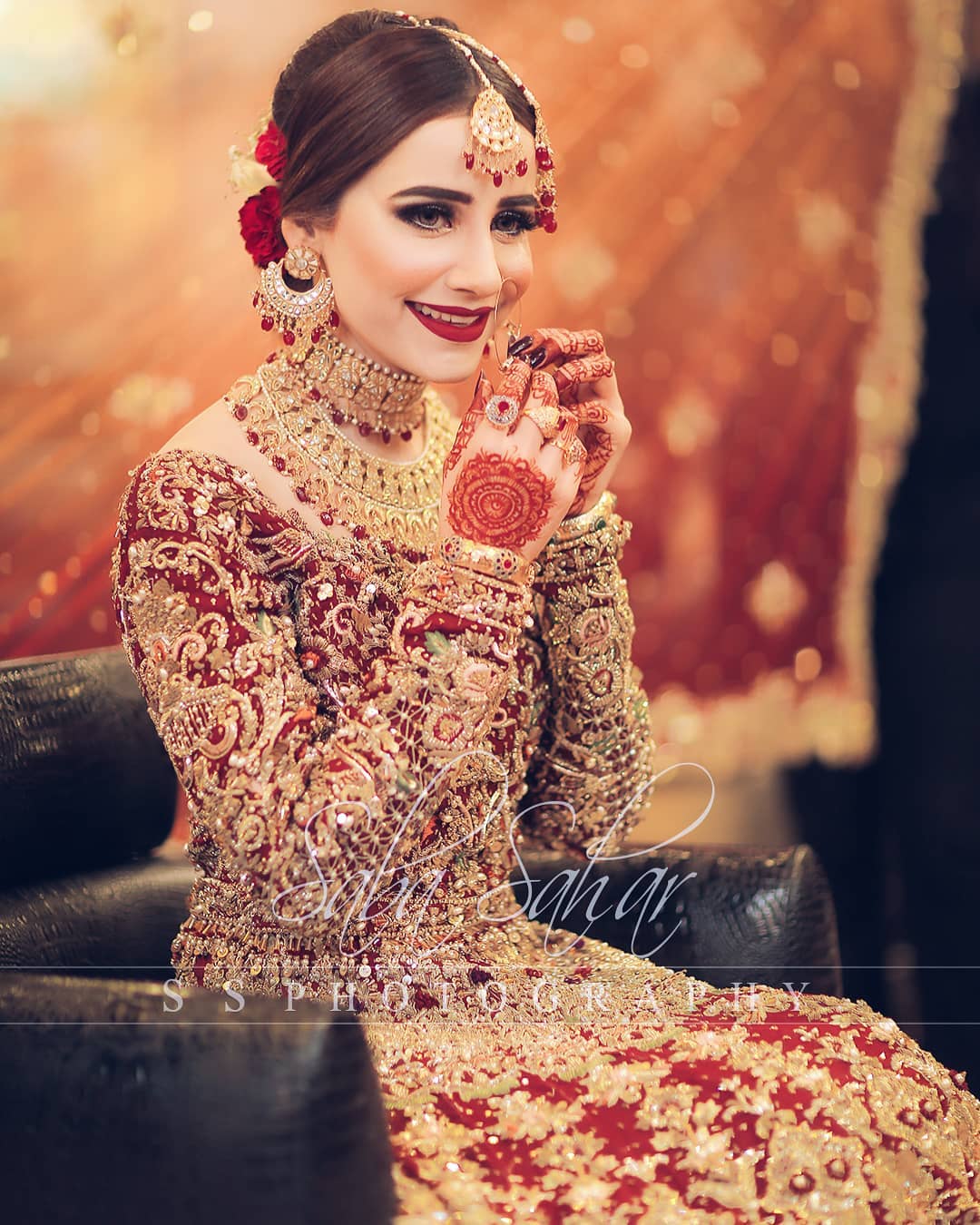 Saniya Shamshad Wedding Look 3