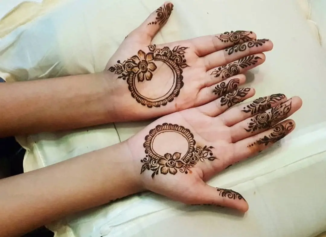 Simple Mehndi Designs 17