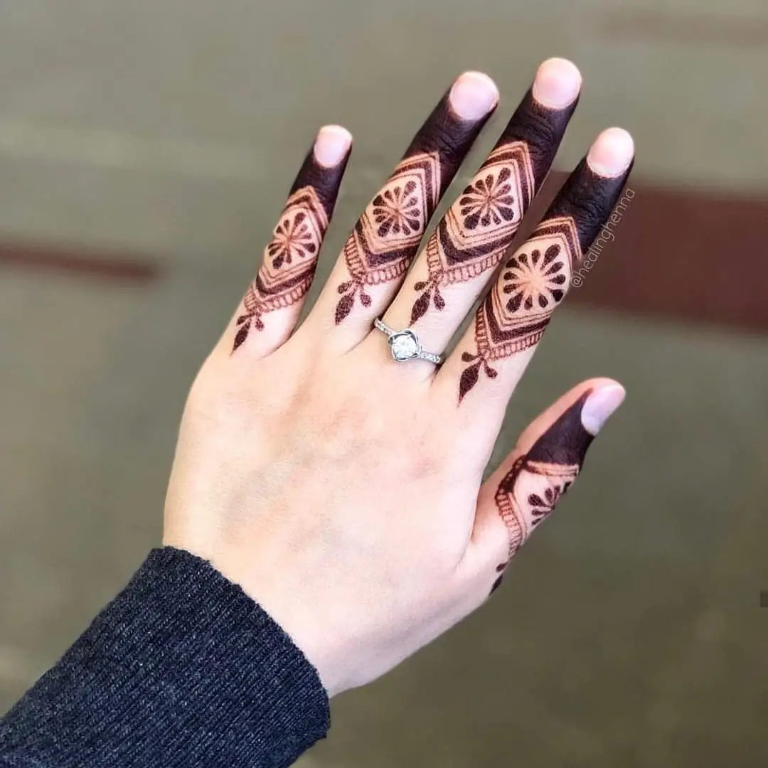 Latest Henna Mehndi Design 2020 1stsms   Simple Mehndi Designs 24 