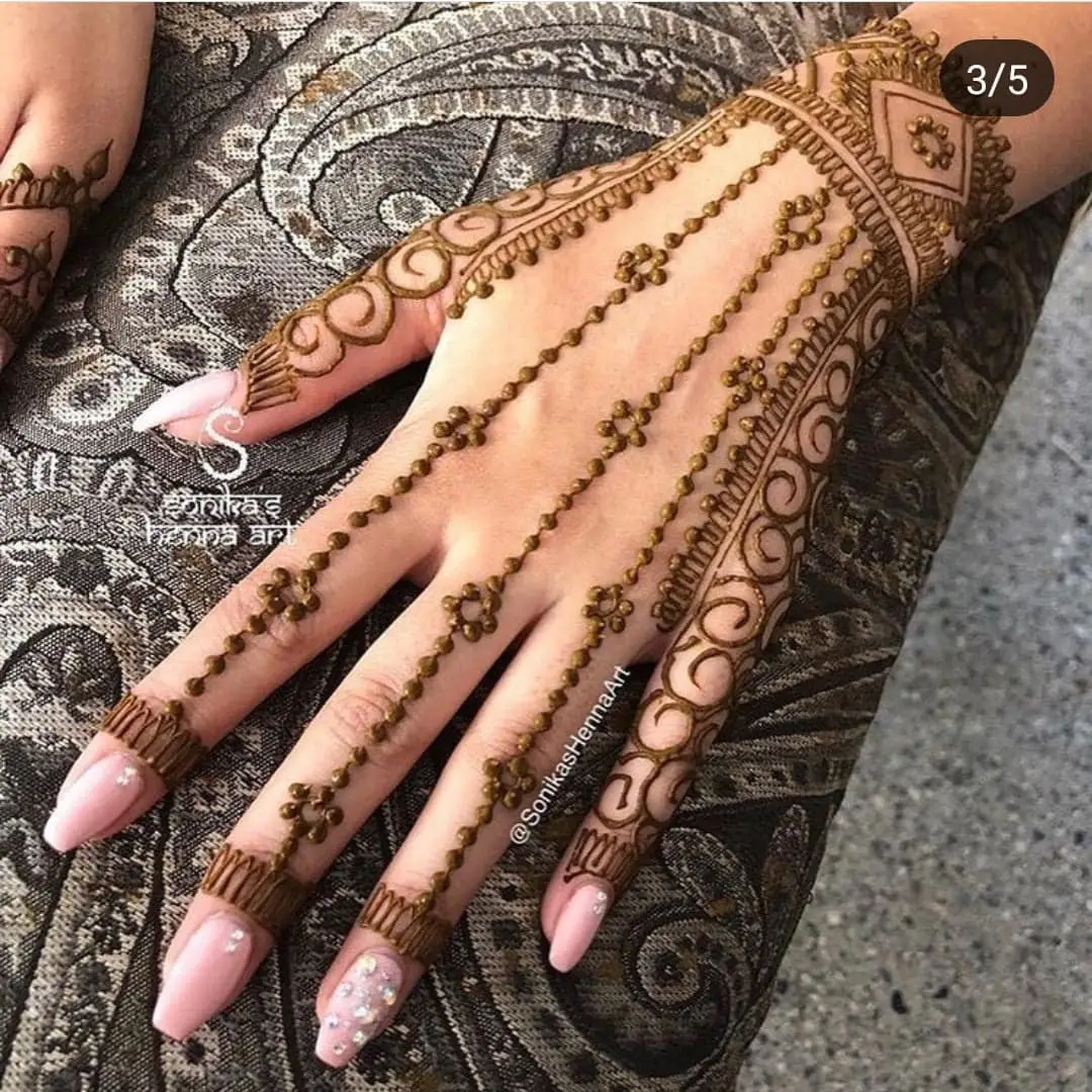 Simple Mehndi Designs 25