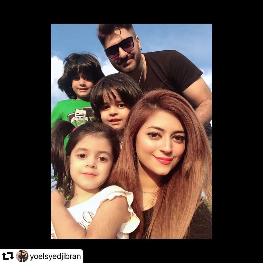 Actor Syed Jibran & Afifa Jibran on Vacation with Kids in London