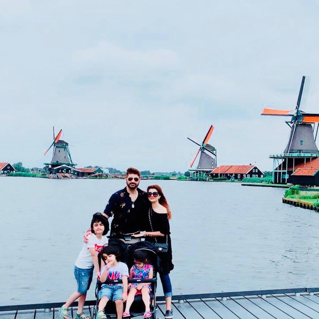 Syed Jibran & Affifa Jibran Enjoying Vacations with Family in Amsterdam