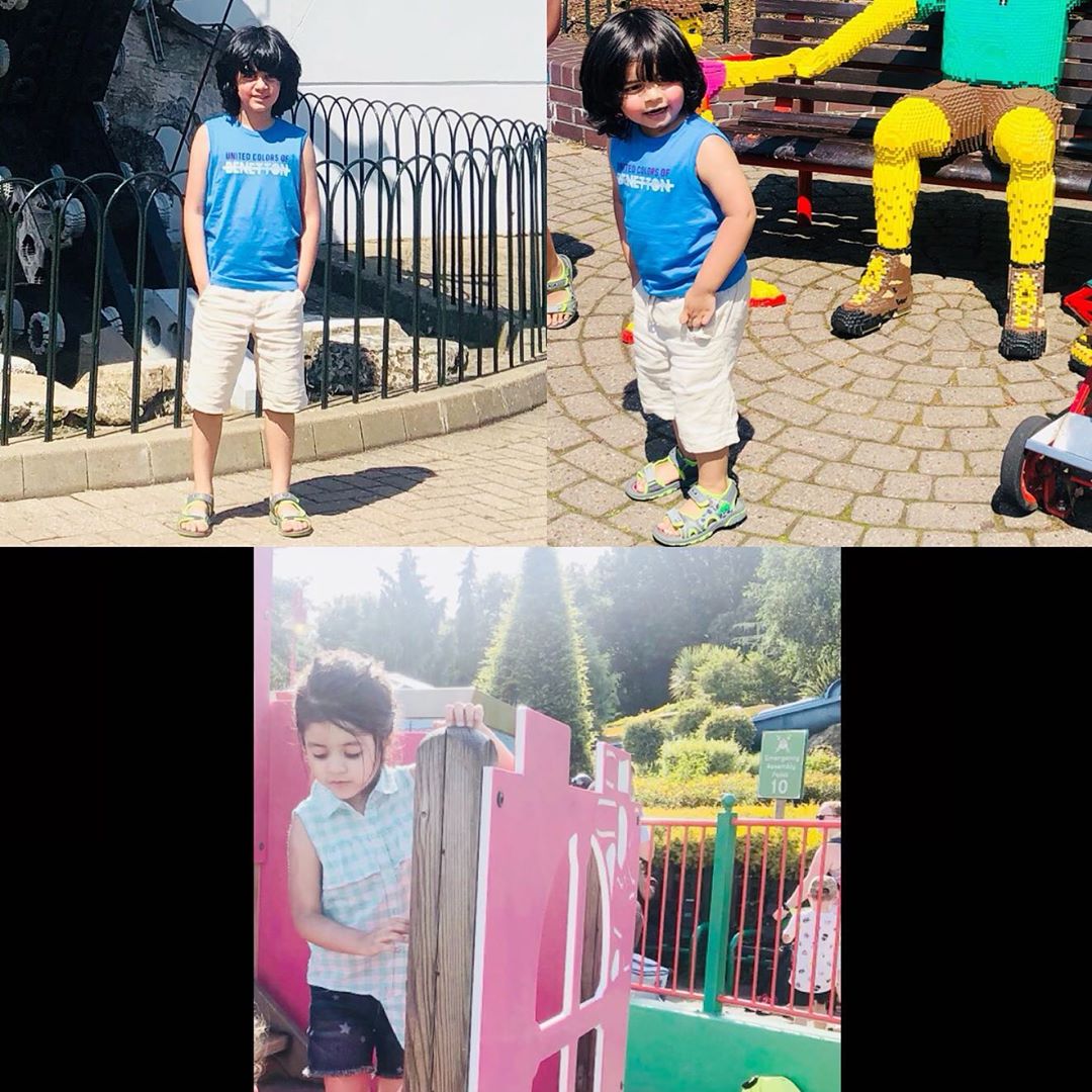 Syed Jibran with Wife Afifa Enjoying with Kids in Legoland Windsor England 6