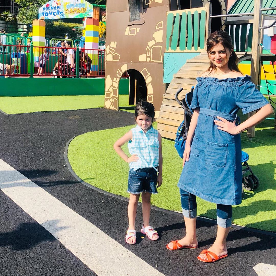 Syed Jibran with Wife Afifa Enjoying with Kids in Legoland Windsor England 7