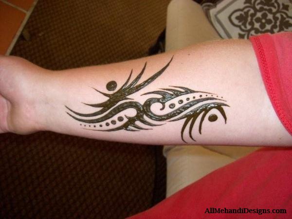 Tatoo Mehndi Designs 24