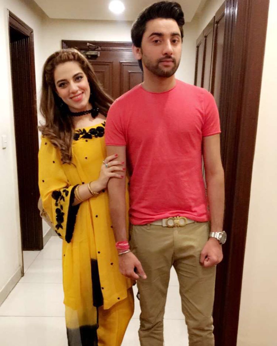 Beautiful Clicks of Singer Amanat Ali with his Wife Sarah