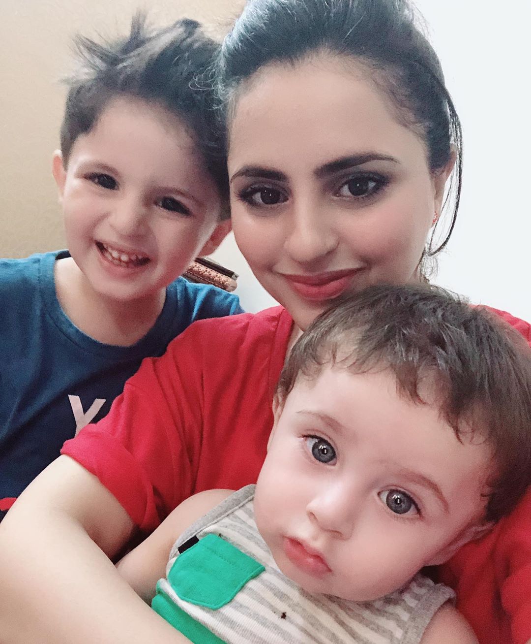 Beautiful Couple Fatima Effendi and Kanwar Arsalan Enjoying with Kids at a Farm House