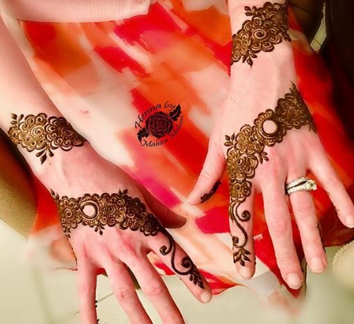 minimalistic Mehndi Design 5