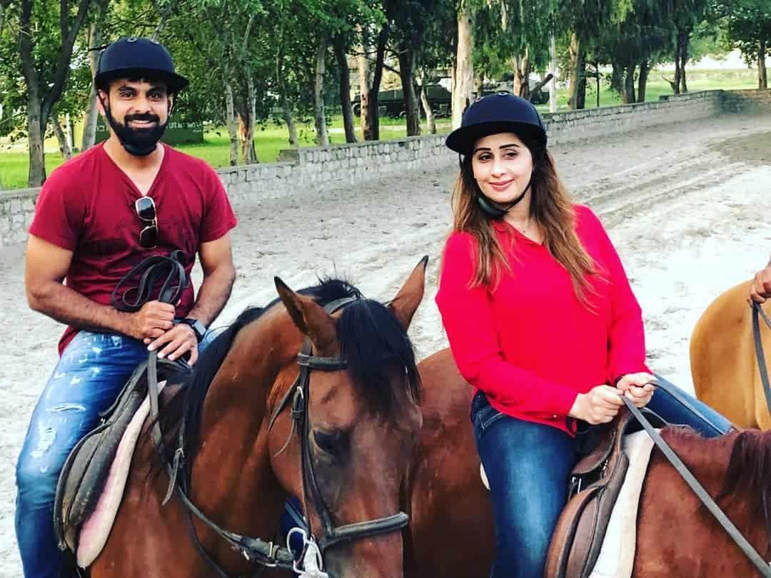 Mohammad hafeez and wife family 35