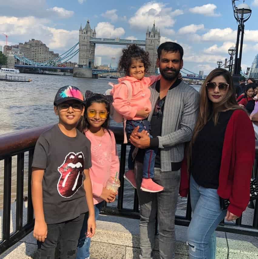 Mohammad Hafeez Family