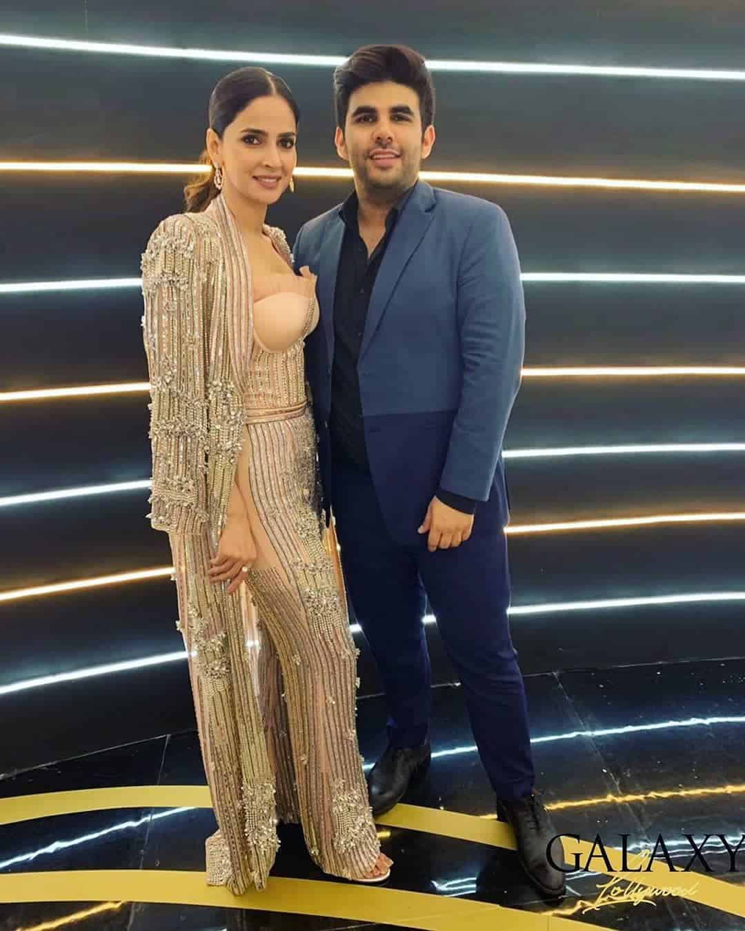 Beautiful Saba Qamar Last Night at Lux Style Awards 2019
