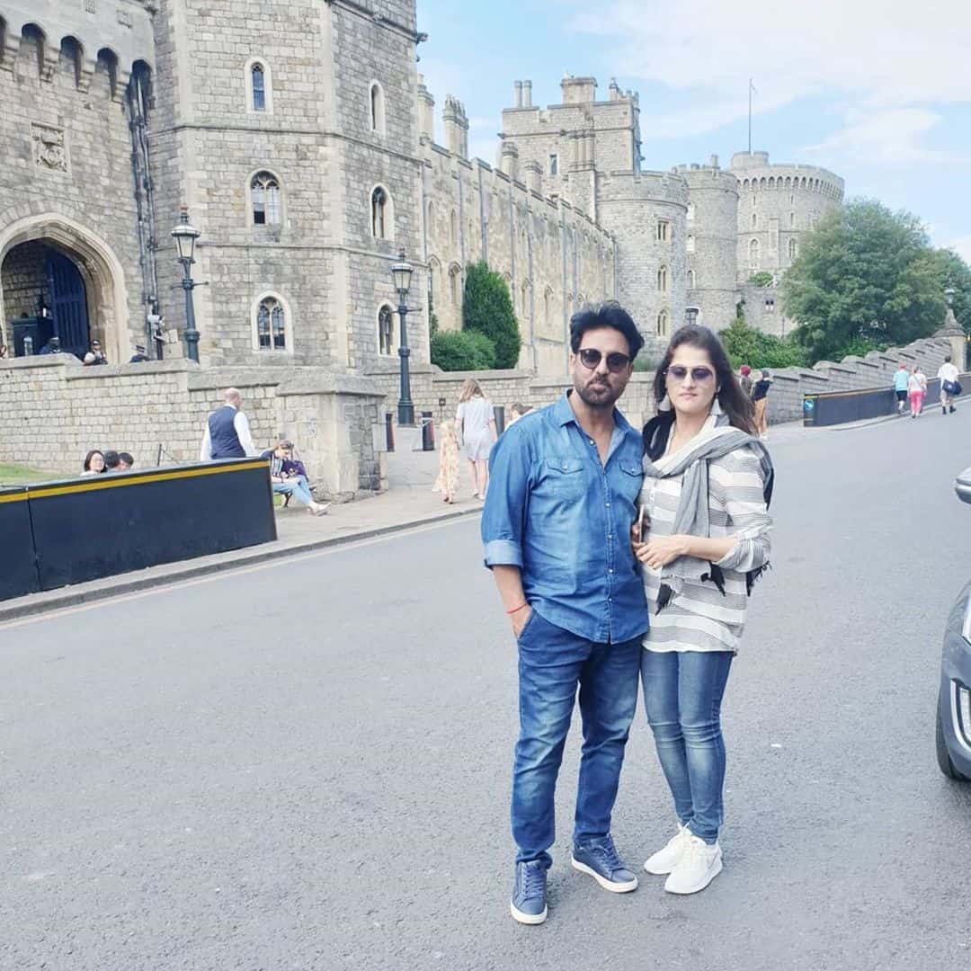 Beautiful Couple Jan Rambo & Sahiba Enjoying Vacations in London