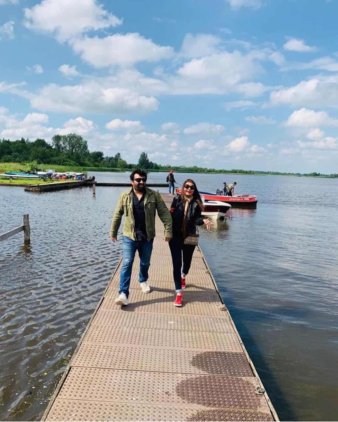 Vacation Pictures of Nida Yasir and Yasir Nawaz in Amsterdam