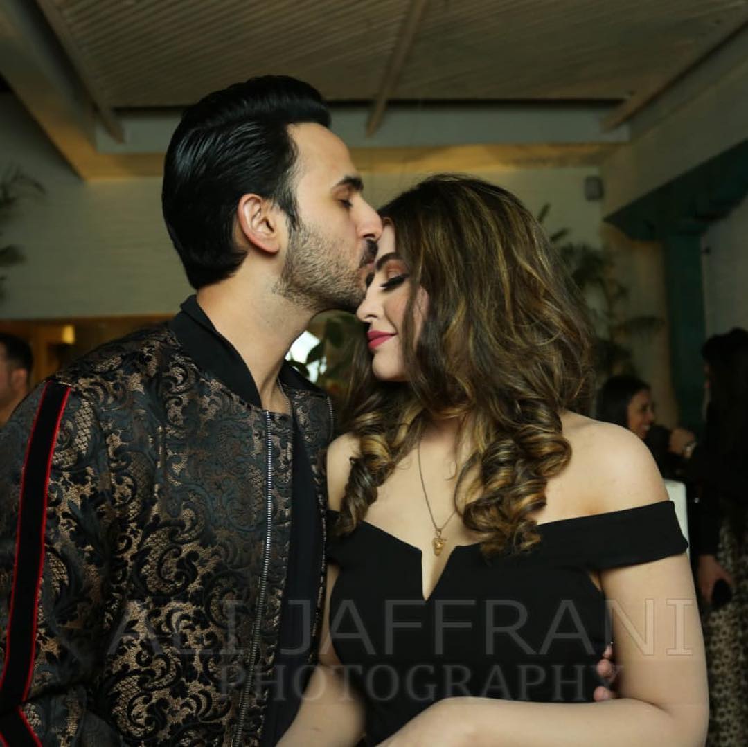 Actor Shan Baig with his Wife Michelle Baig 1