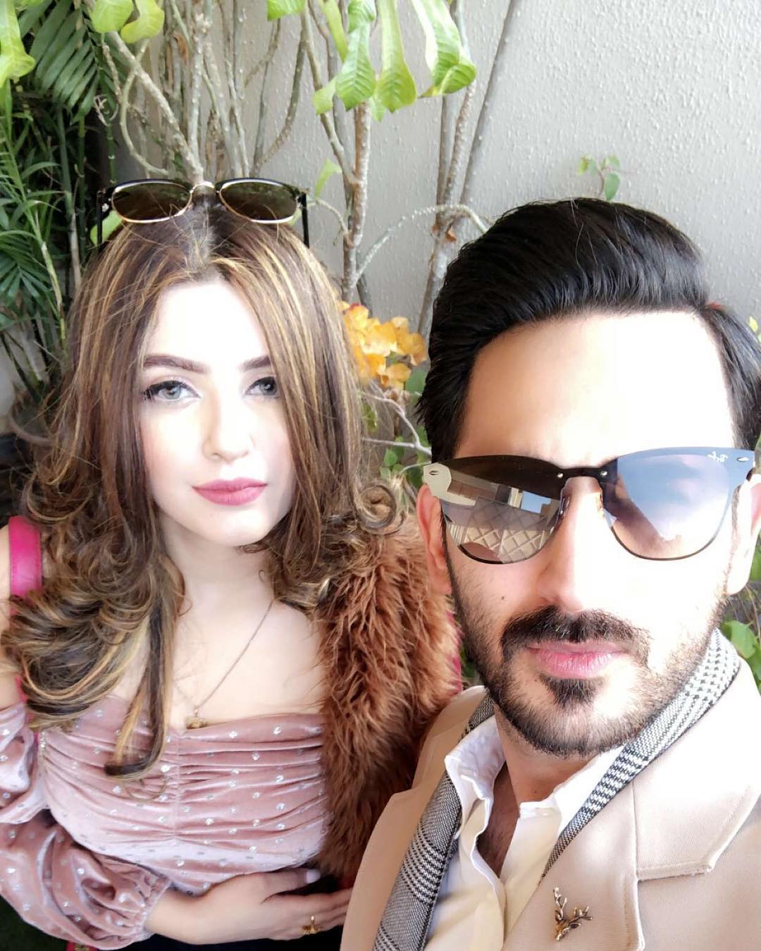 Actor Shan Baig with his Wife Michelle Baig 20