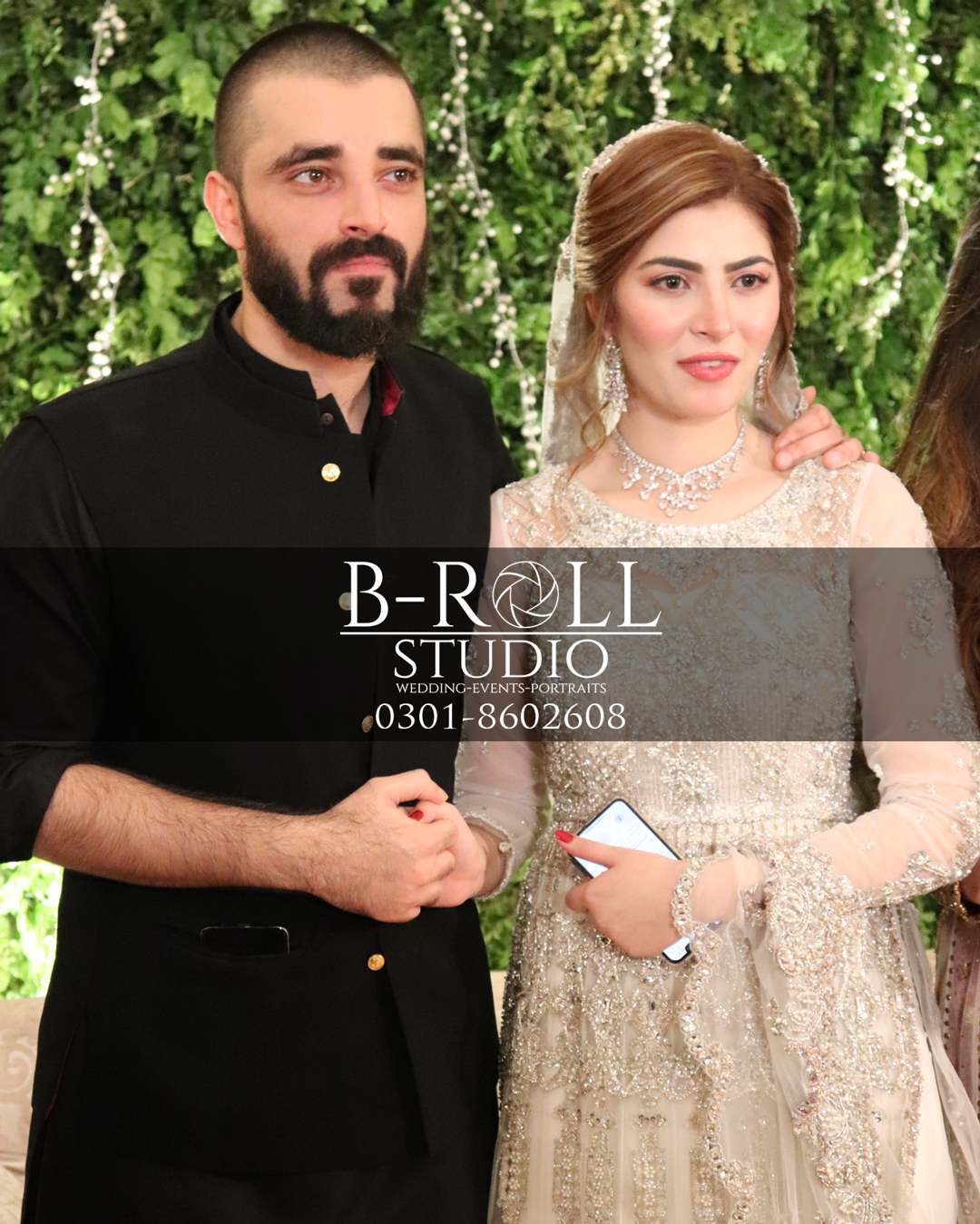 Hamza Abbasi Naimal Khawar Reception 12