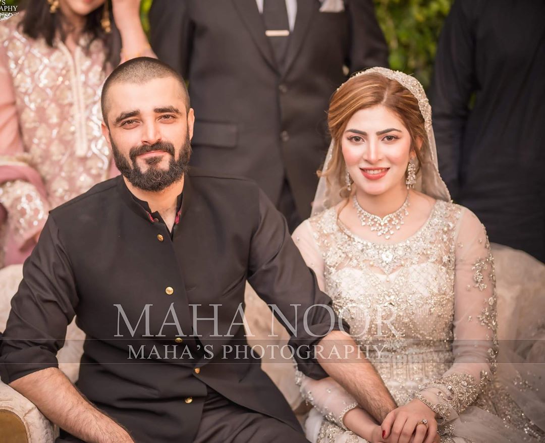 Hamza Abbasi Naimal Khawar Reception 2