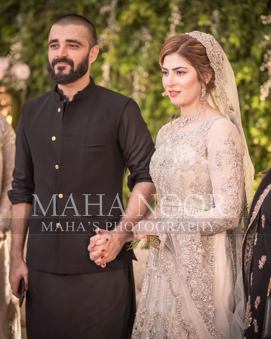 Hamza Abbasi Naimal Khawar Reception 3