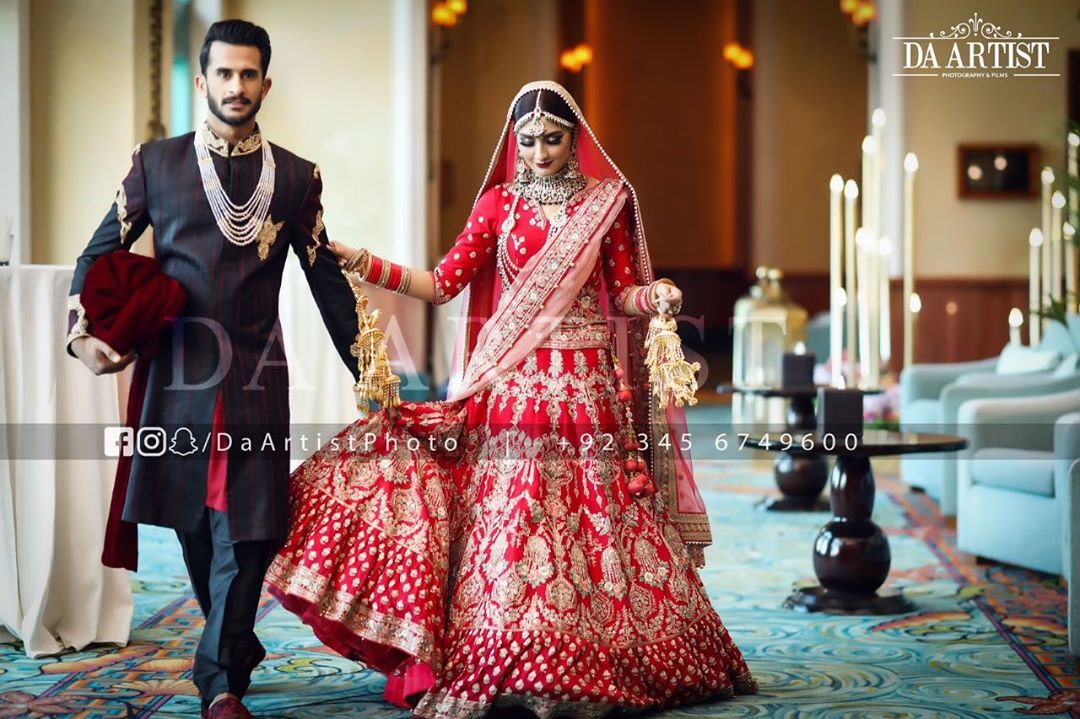 Hassan Ali and Samiya Aarzoo Wedding Pictures in HD | Reviewit.pk