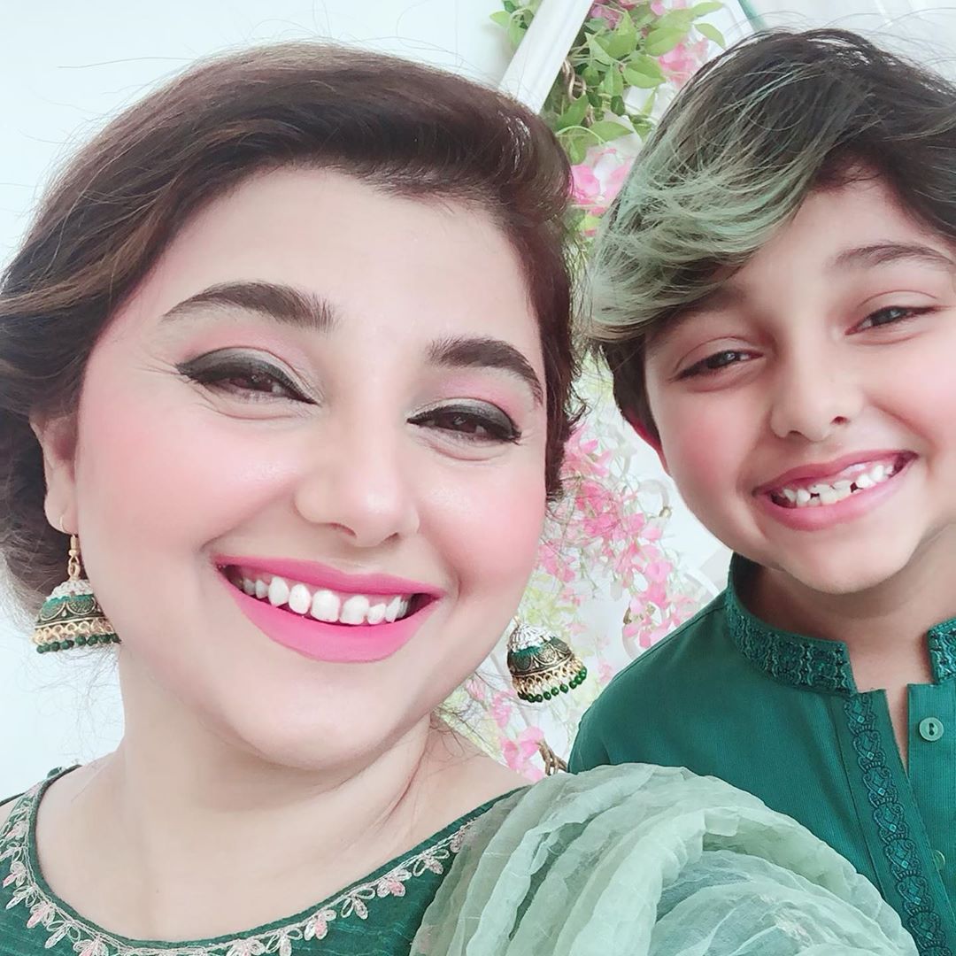 Javeria Saud Celebrating Independence Day 2019 with Kids 5