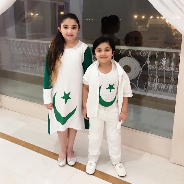Javeria Saud Celebrating Independence Day 2019 with Kids 6