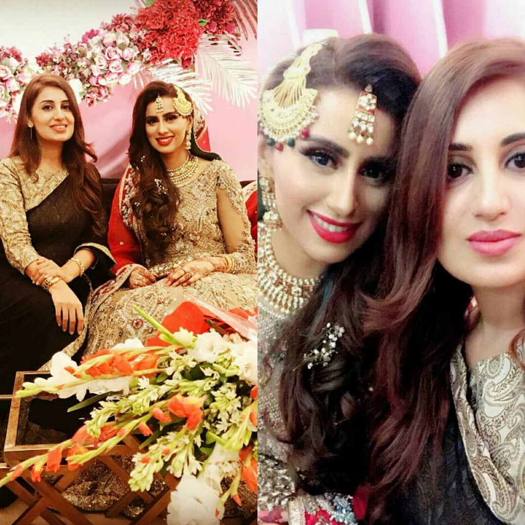 Morning Show Host Madiha Naqvi Wedding Clicks | Reviewit.pk