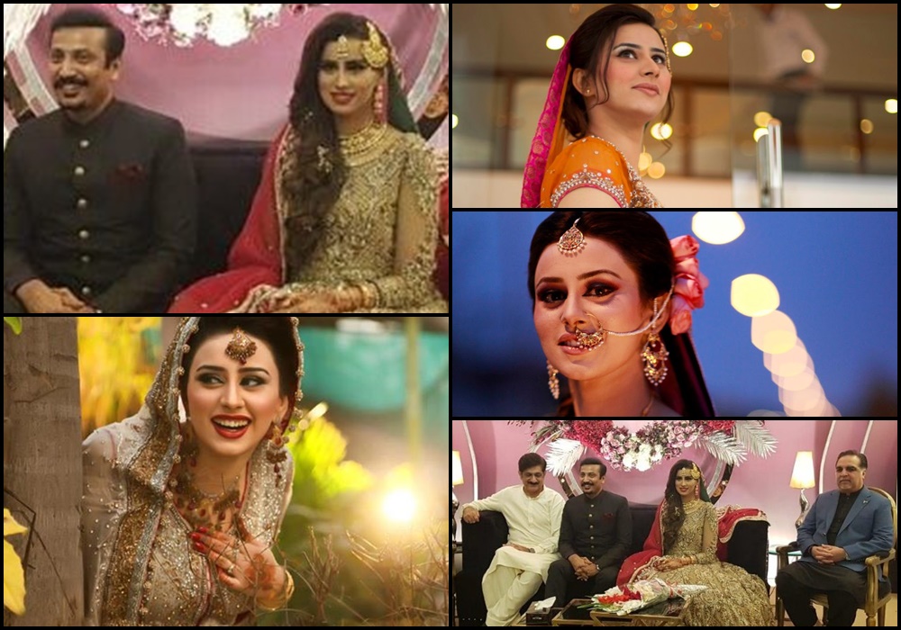 Morning Show Host Madiha Naqvi Wedding Clicks | Reviewit.pk