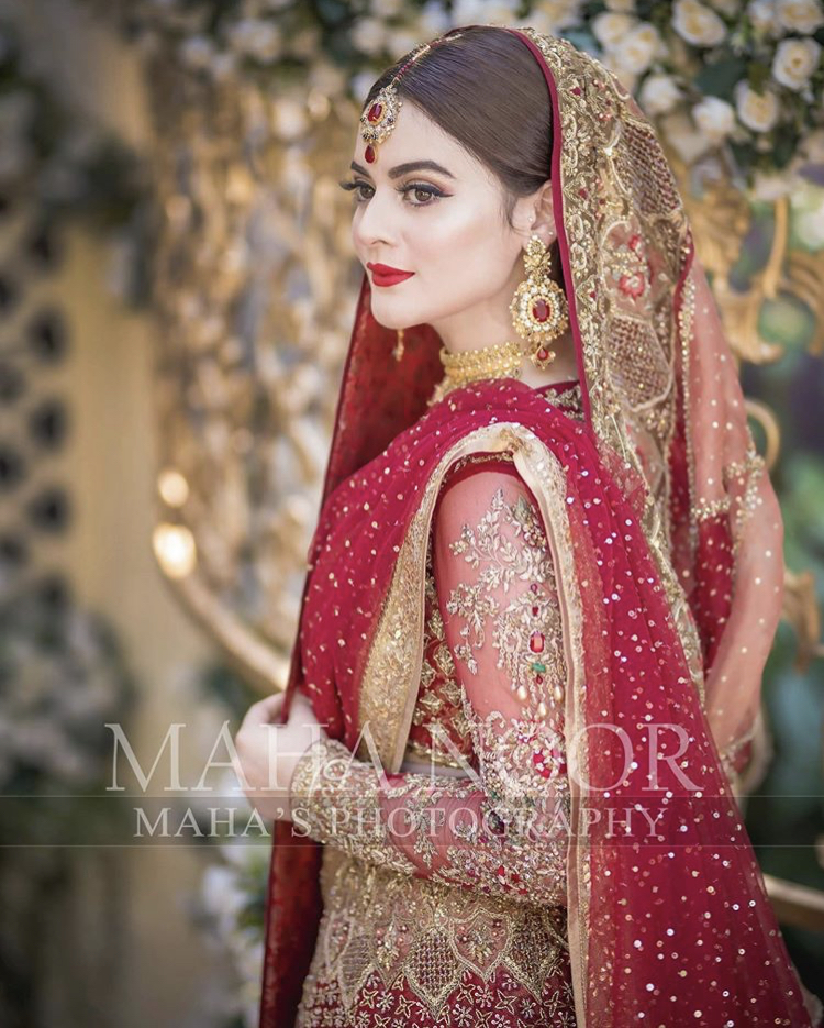 Minal Khan Latest Bridal Photoshoot Reviewitpk 