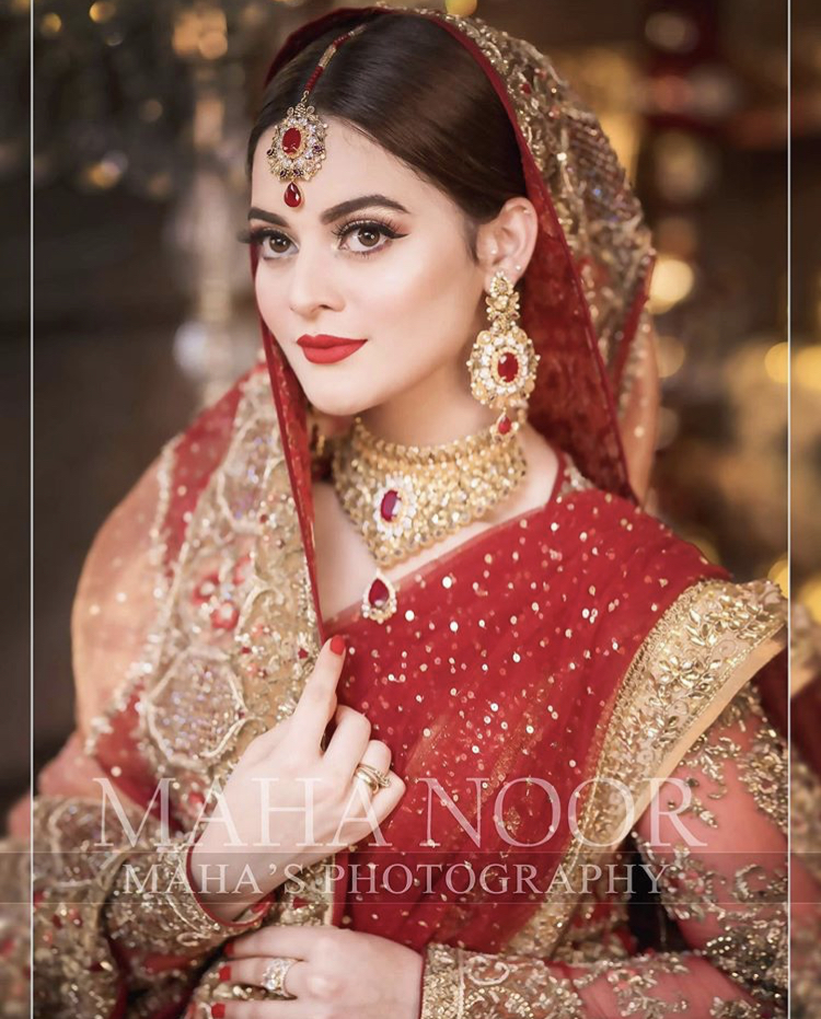 Minal Khan Latest Bridal Photoshoot Reviewit Pk