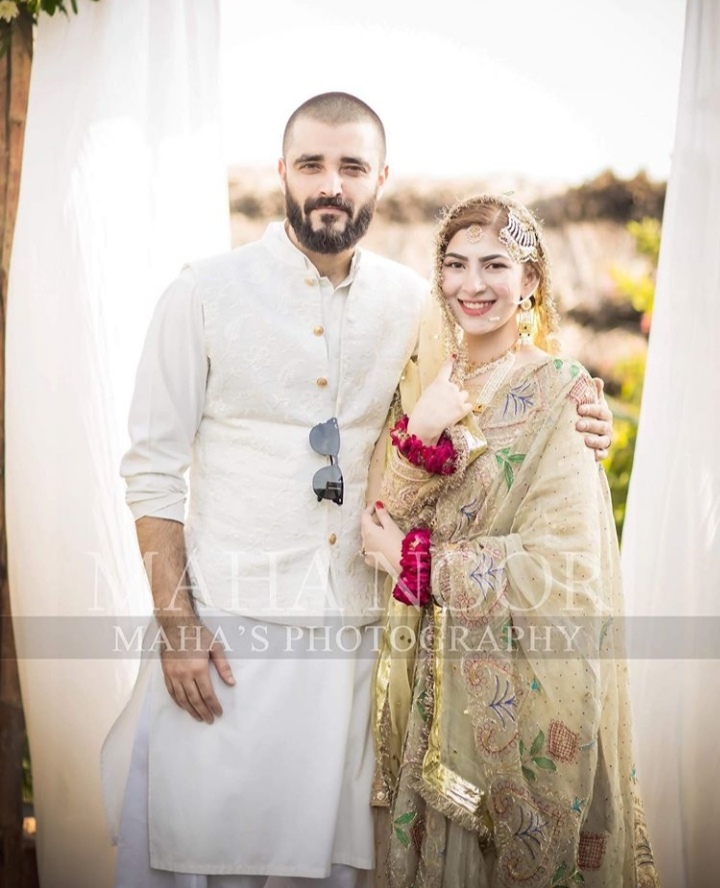 Hamza Ali Abbasi Wife Naimal Khawar - 30 Beautiful Pictures