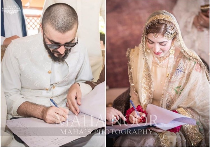 Hamza Ali Abbasi Wife Naimal Khawar - 30 Beautiful Pictures