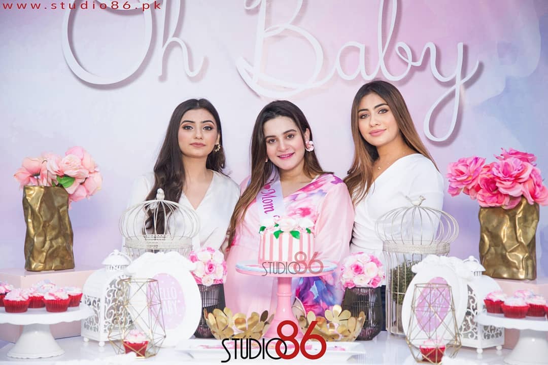 Aiman Khan's Baby Shower Event HD Pictures and Video