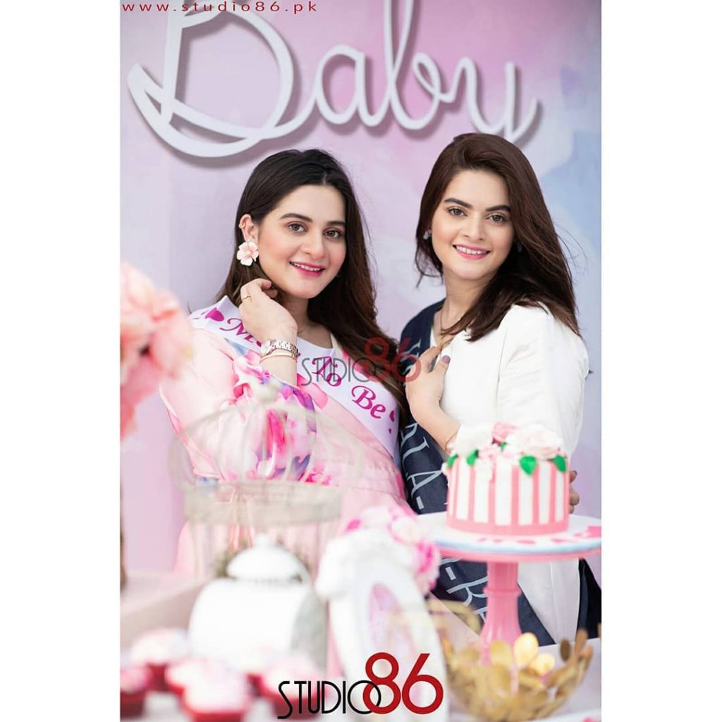 Aiman Khan's Baby Shower Event HD Pictures and Video | Reviewit.pk