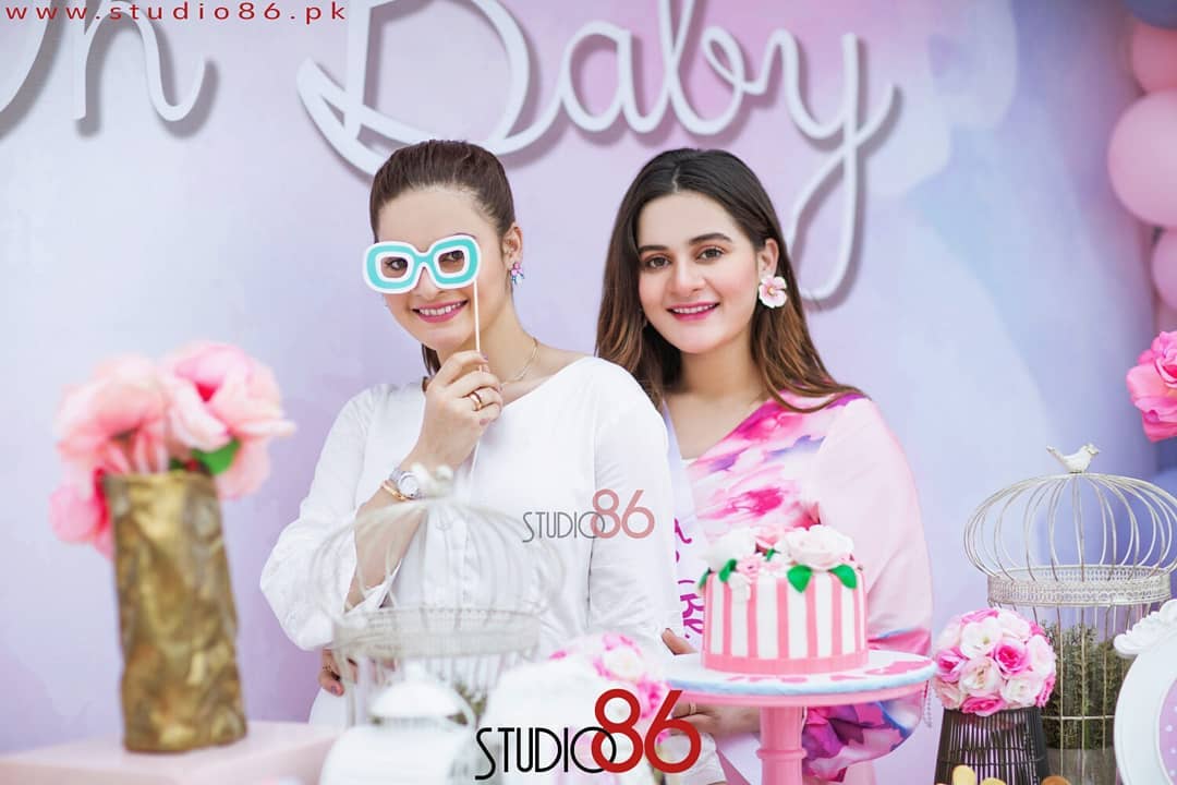 Aiman Khan's Baby Shower Event HD Pictures and Video