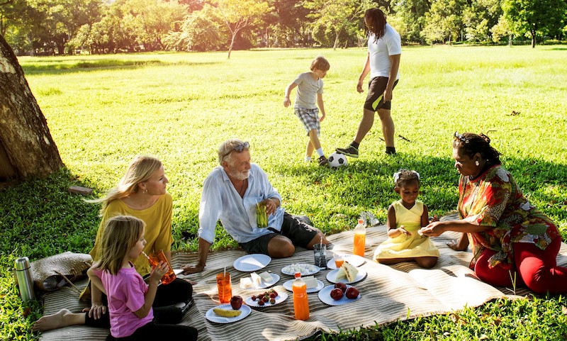 Family Monsters Picnic fun at Queen Elizabeth Olympic Park istock