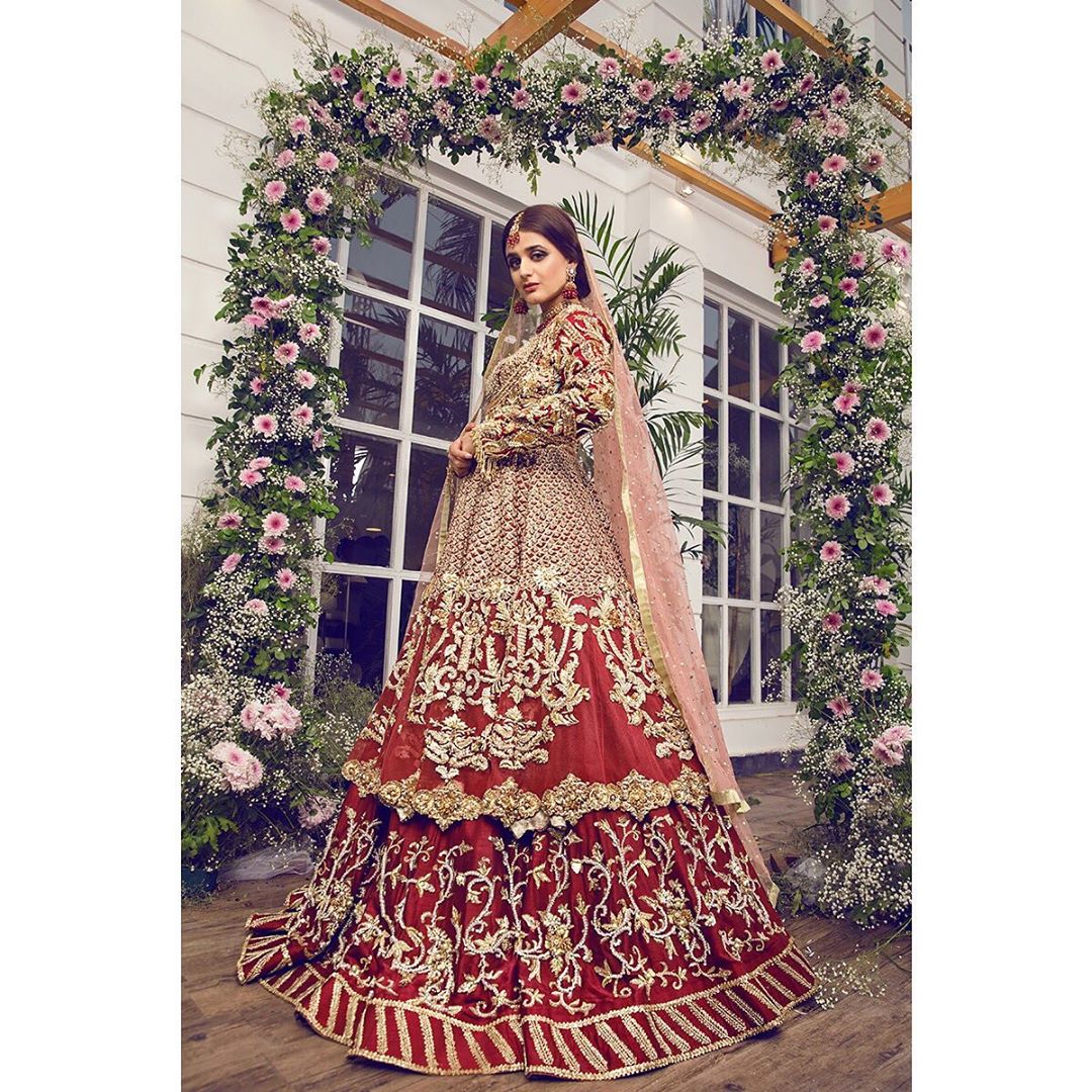 Bridal Photo Shoot of Beautiful Actress Hira Mani