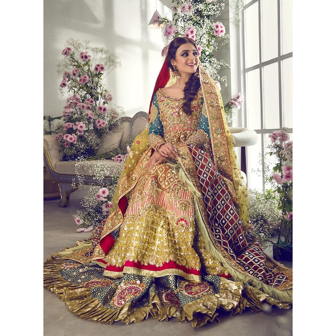 Bridal Photo Shoot of Beautiful Actress Hira Mani