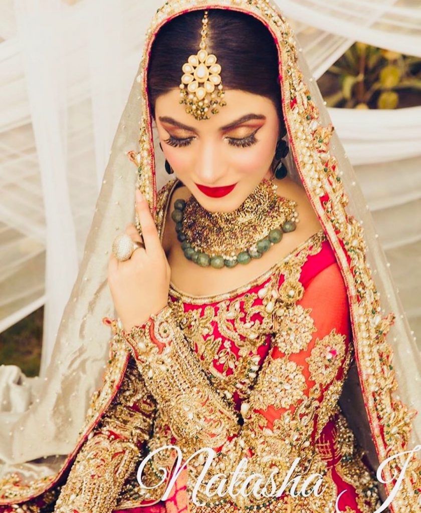 New Beautiful Bridal Photo Shoot of Actress Kinza Hashmi | Reviewit.pk