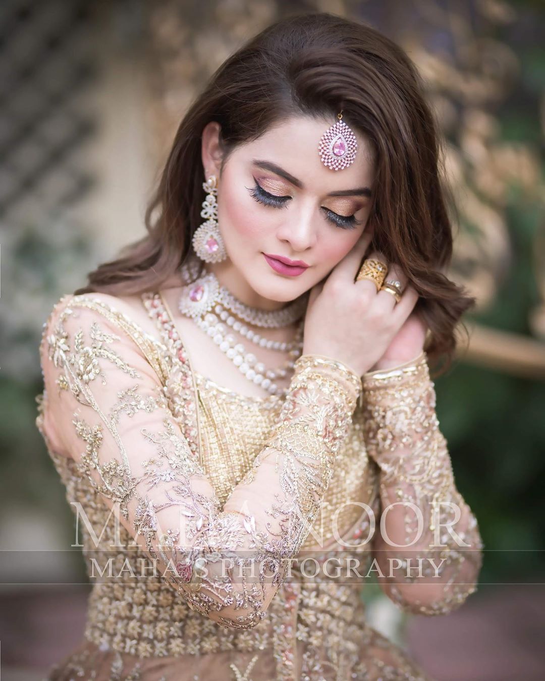 Exclusive Pictures Of Minal Khan From Her Latest Bridal Shoot Reviewit Pk