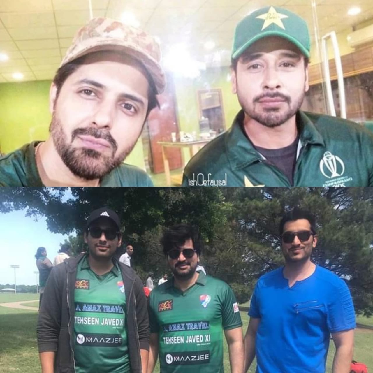 Pakistani Celebrities Playing Cricket 5