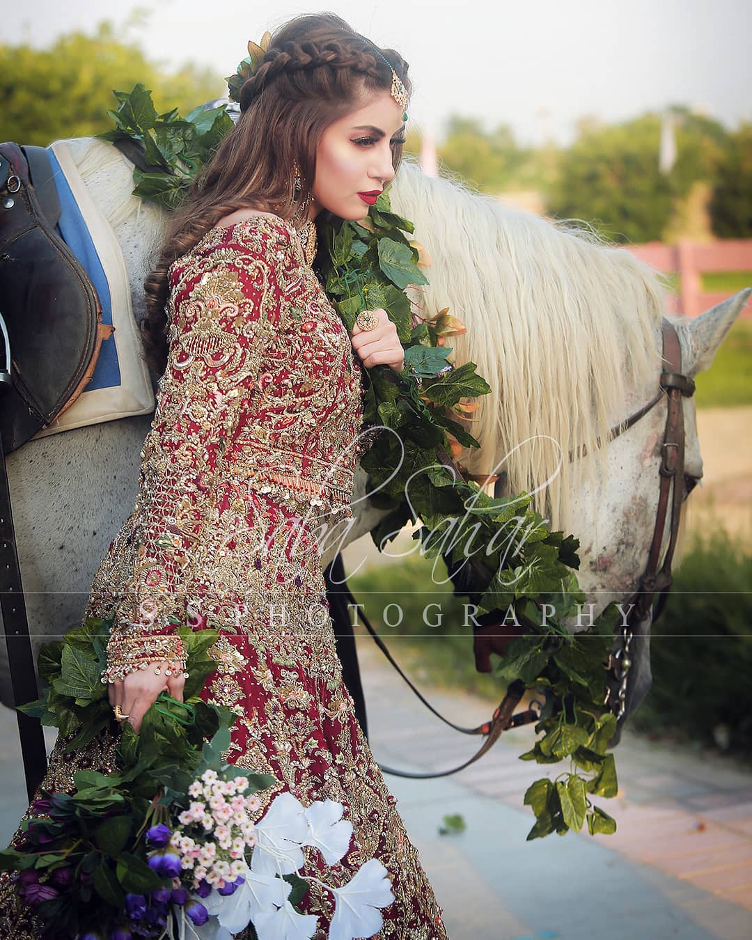 Sadia Faisal Bridal PhotoShoot 9